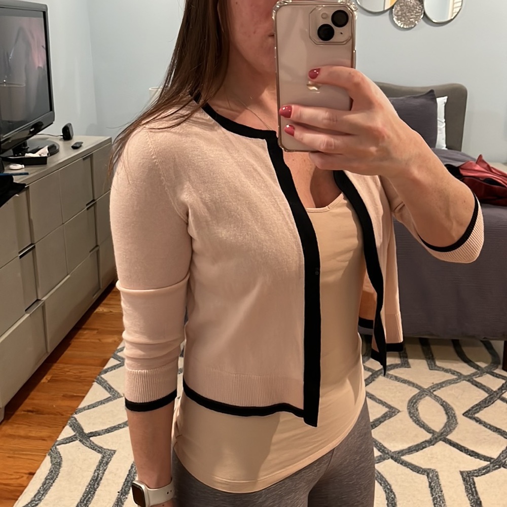 Ann Taylor open cardigan